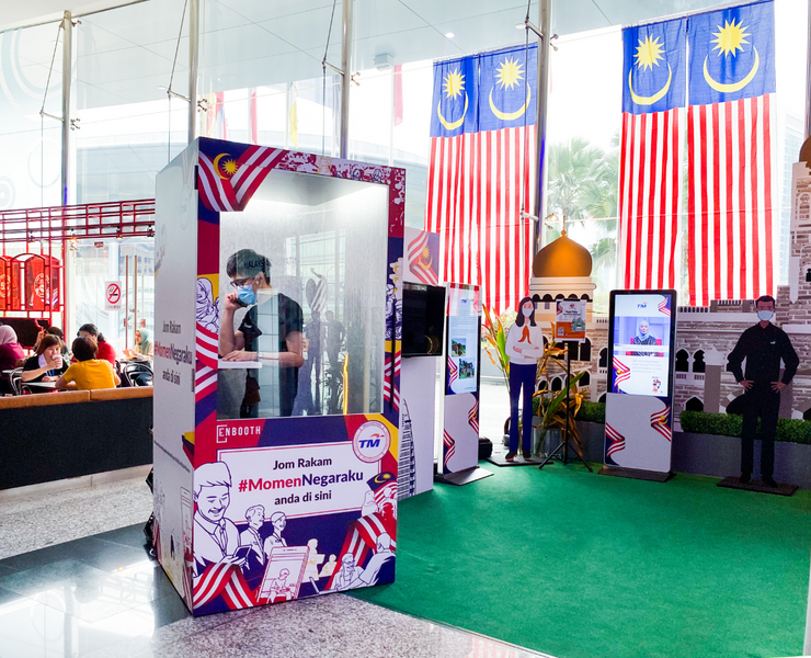 Telekom Malaysia's Enbooths