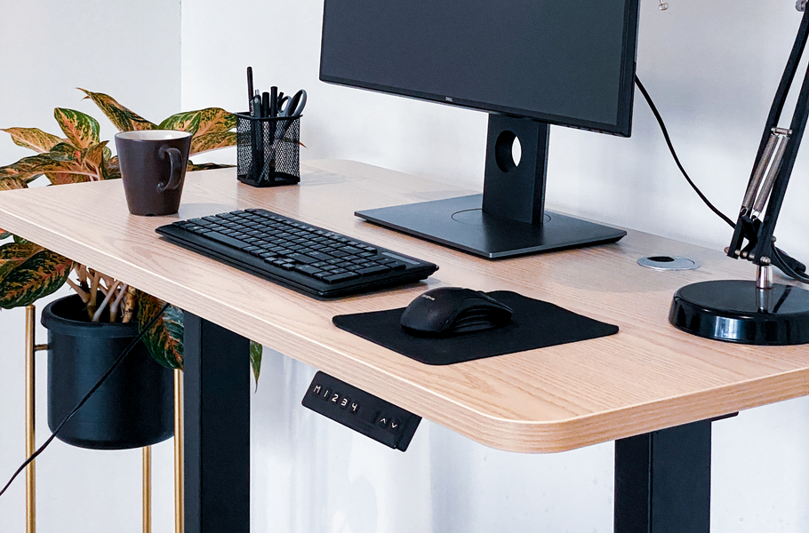 Working From Home? Take It To The Next Level With A Sit-Stand Desk